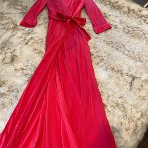 NWT Alice & Olivia belted Maxi dress - in plastic!